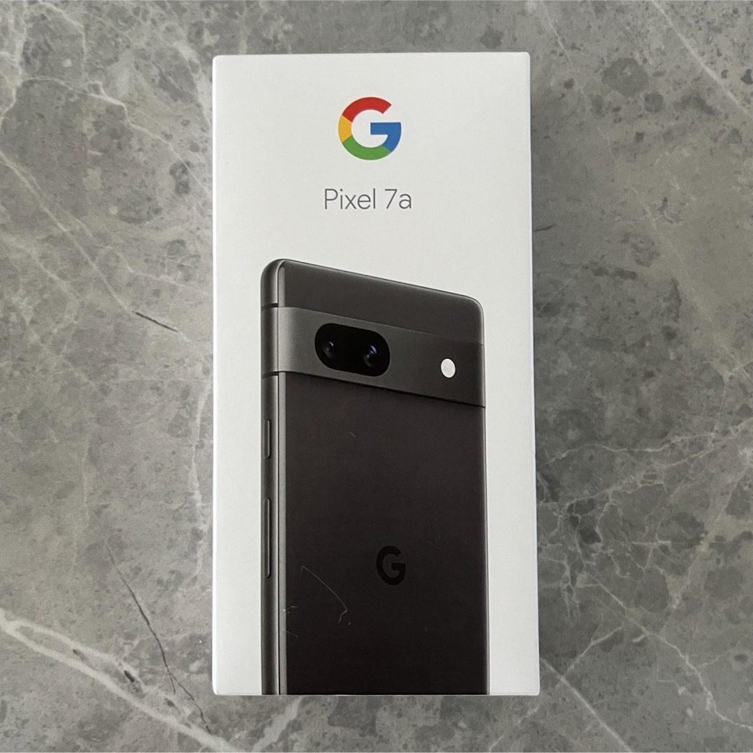 GooglePixel7a Charcoal 128GB SIMフリー スマホ/家電/カメラのスマートフォン/携帯電話(スマートフォン本体)の商品写真