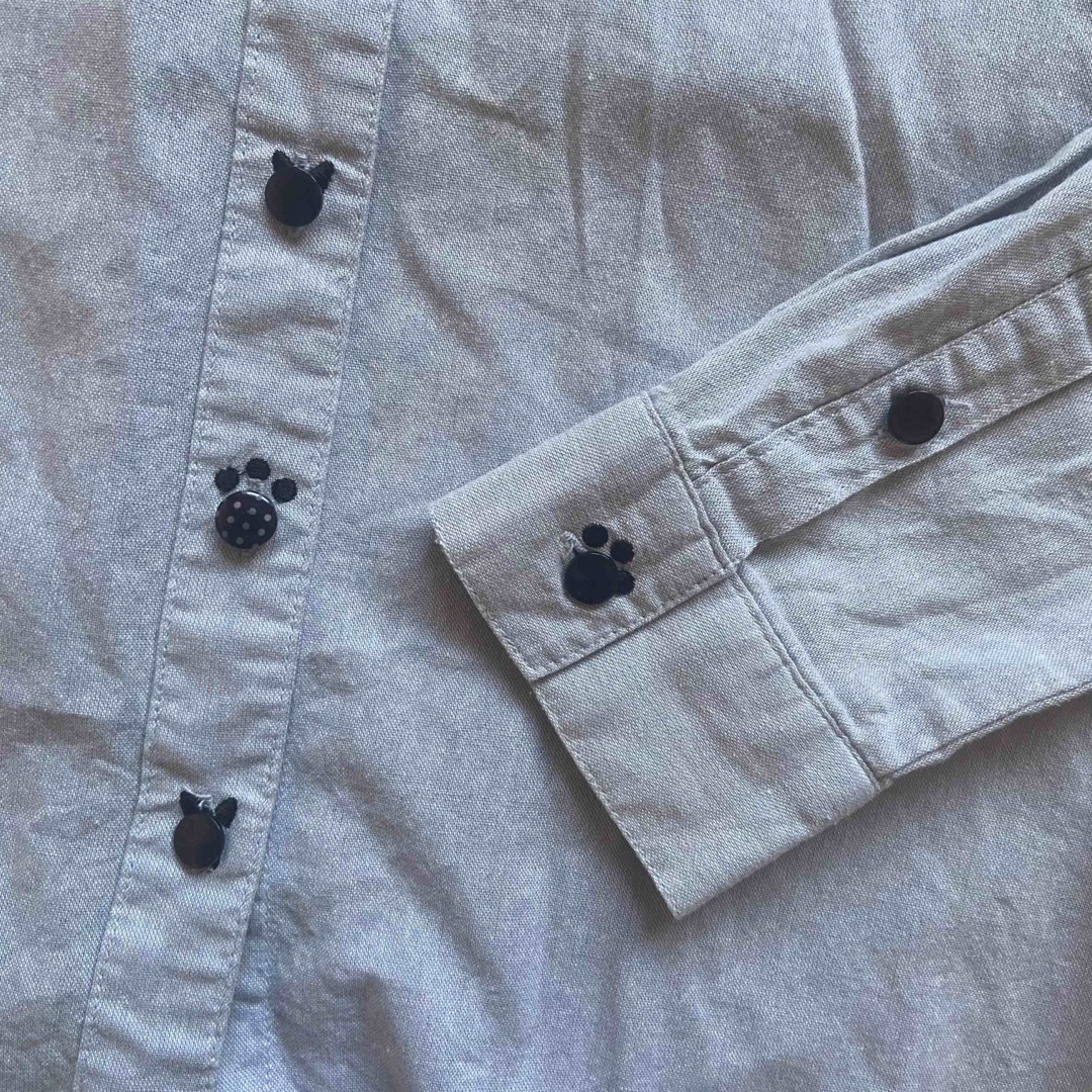 ARROW(アロー)のARROW)猫　犬　シャツ レディースのトップス(シャツ/ブラウス(長袖/七分))の商品写真