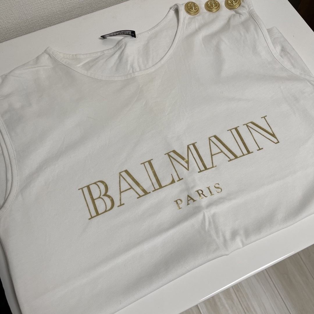 BALMAIN - BALMAIN バルマン タンクトップ Tシャツ 34の通販 by mn's