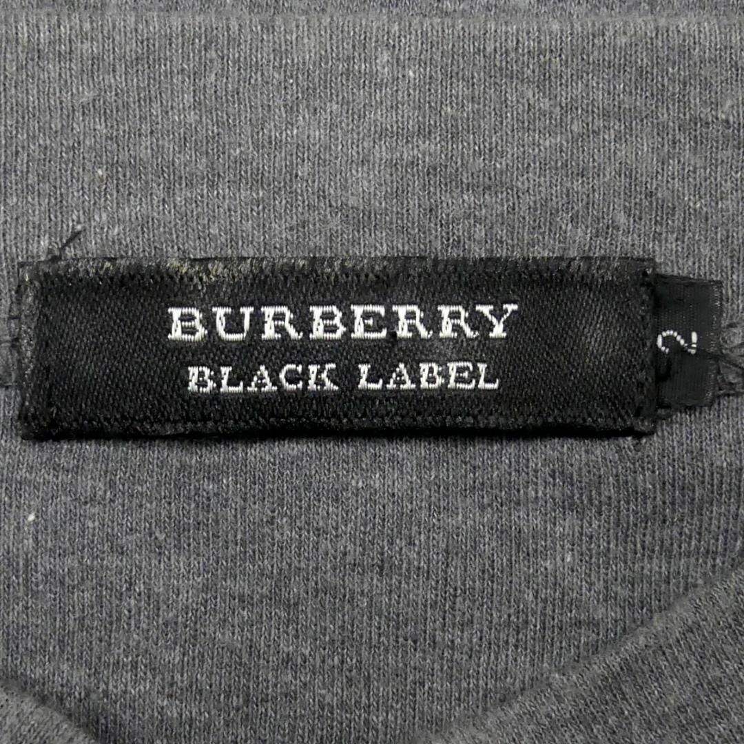 BURBERRY BLACK LABEL(バーバリーブラックレーベル)の廃盤 バーバリーブラックレーベル Tシャツ M メンズ カットソー TY2517 メンズのトップス(Tシャツ/カットソー(半袖/袖なし))の商品写真