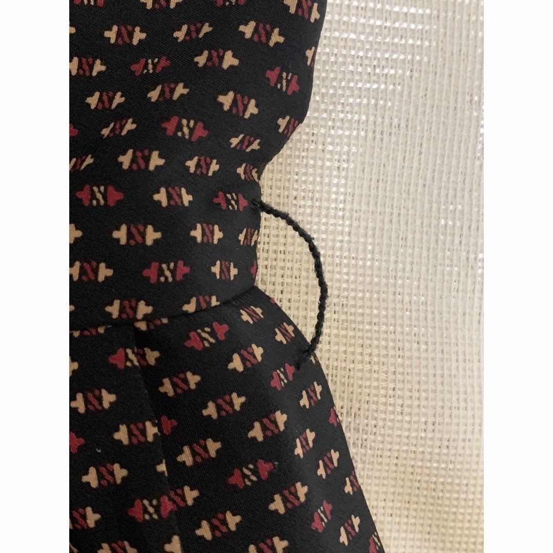 東京スタイル　ワンピース　プリーツ　長袖 レディースのワンピース(ロングワンピース/マキシワンピース)の商品写真