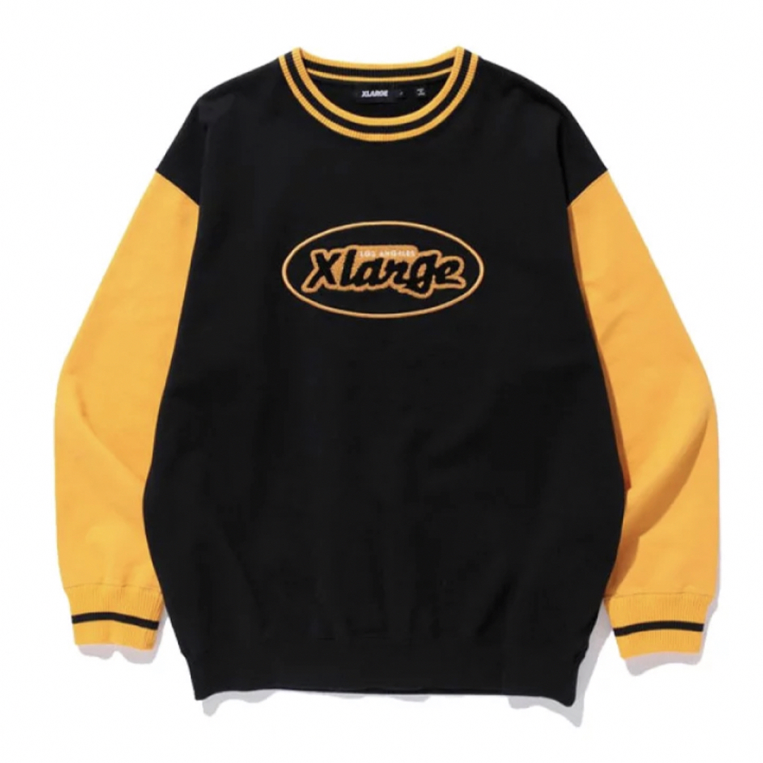 X-LARGE RETRO CREW NECK SWEATストリート