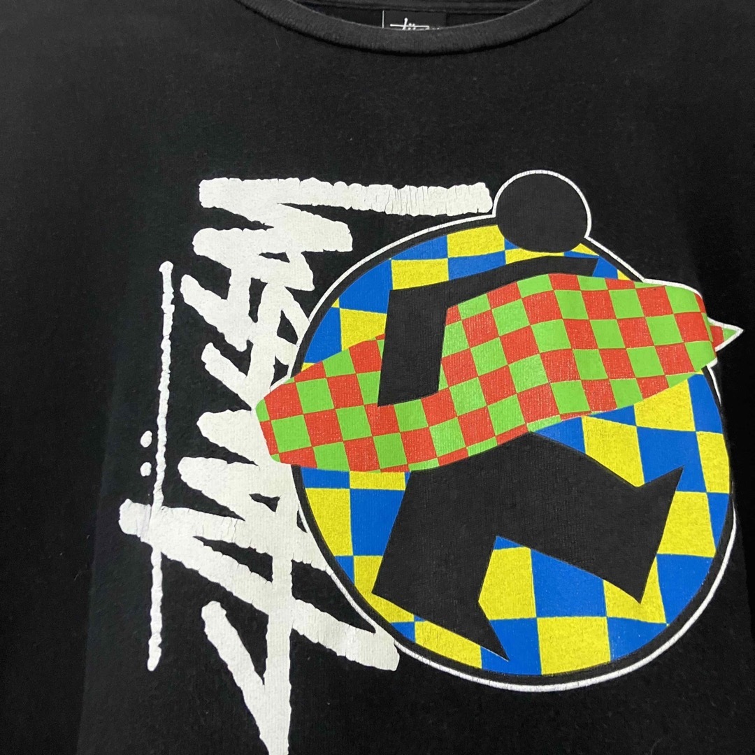 Stussy ステューシー サーフマン　プリント Tシャツ  size L