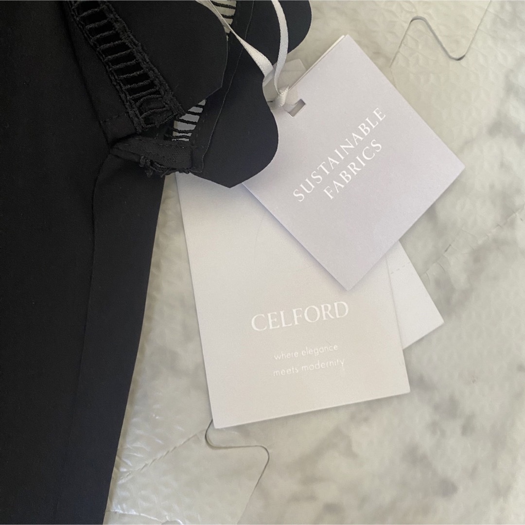 Celford スカラップフレアブラウス Sサイズ Celford スカラップフレアブラウス Sサイズ
