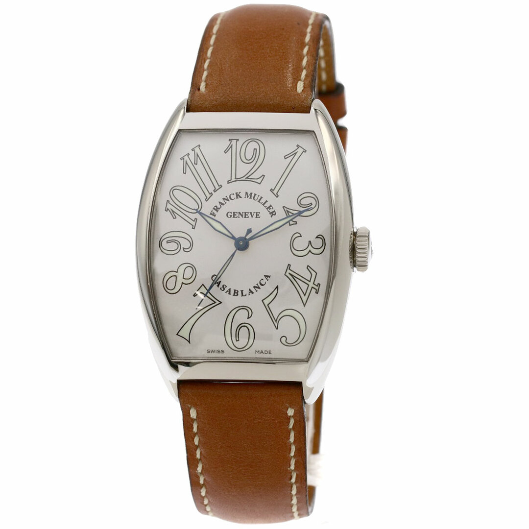 FRANCK MULLER 6850MC カサブランカ 腕時計 SS 革 メンズ - 腕時計 ...