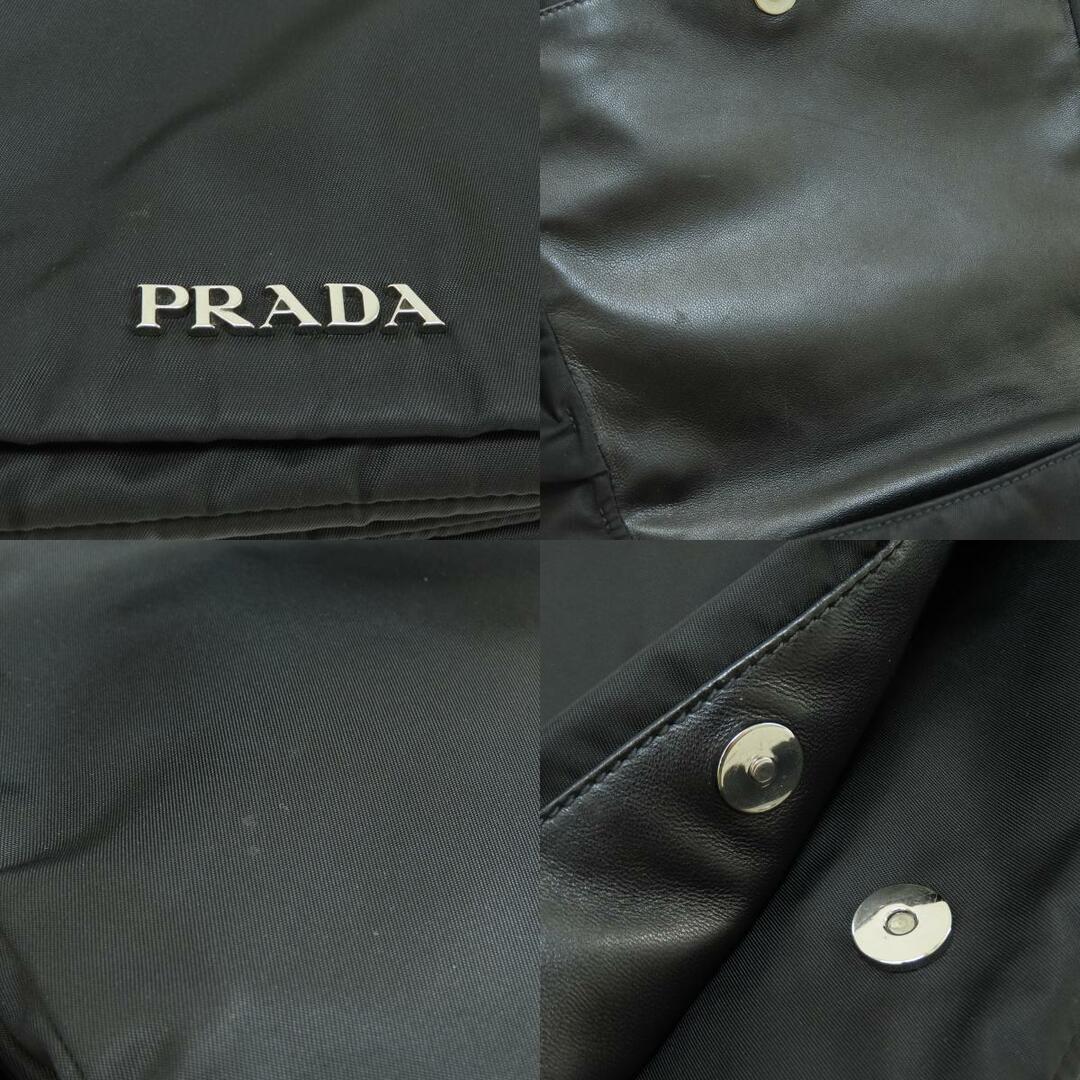 PRADA(プラダ)のPRADA フリル ハンドバッグ ナイロン レディース レディースのバッグ(ハンドバッグ)の商品写真