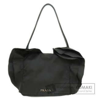 プラダ(PRADA)のPRADA フリル ハンドバッグ ナイロン レディース(ハンドバッグ)