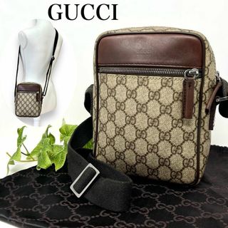 Gucci - 【美品・希少】 GUCCI ショルダーバッグ GG柄 ロゴ型押し PVC