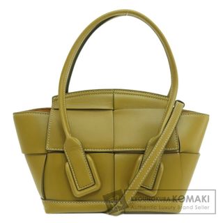 ボッテガヴェネタ(Bottega Veneta)のBOTTEGA VENETA ミニ ザ アルコ 2WAY ハンドバッグ カーフ レディース(ハンドバッグ)