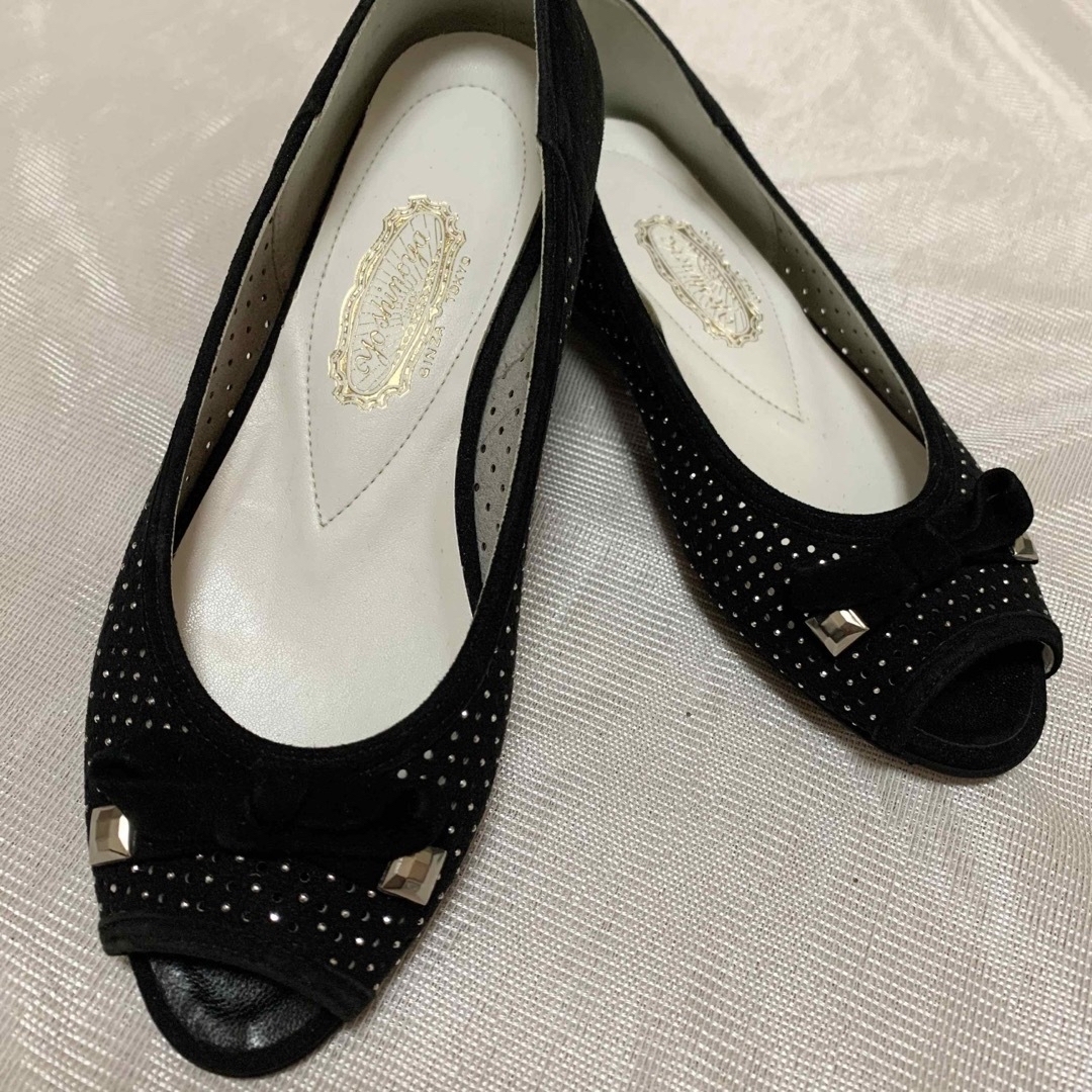 銀座ヨシノヤ - 未使用品 銀座ヨシノヤ パンプス オープントゥ