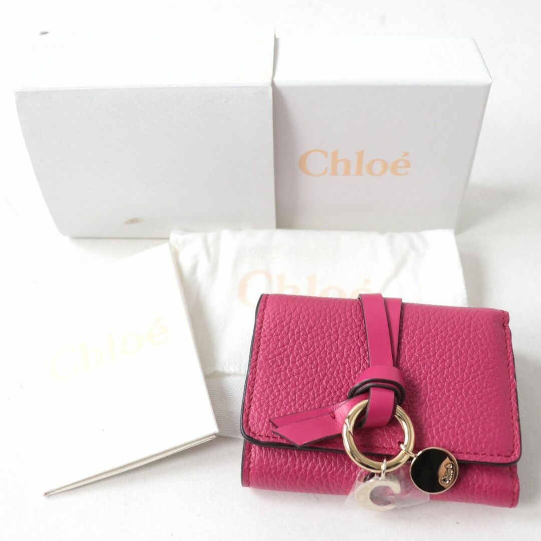 Chloe クロエ 新品♡ 三つ折り財布 alphabet ミニトリフォールド