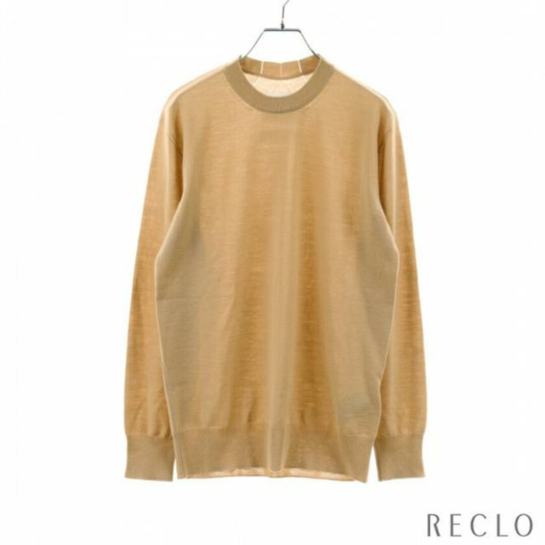 Jil Sander - ニット クルーネック 長袖 ウール ベージュの通販 by