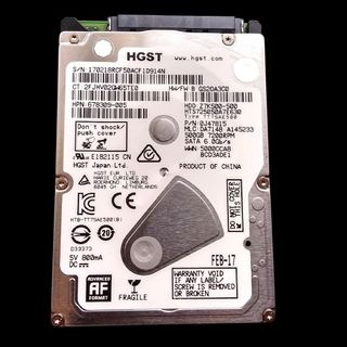 ヒタチ(日立)のHGST 日立 ハードディスク 2.5インチ 500GB SATA HDD(PCパーツ)