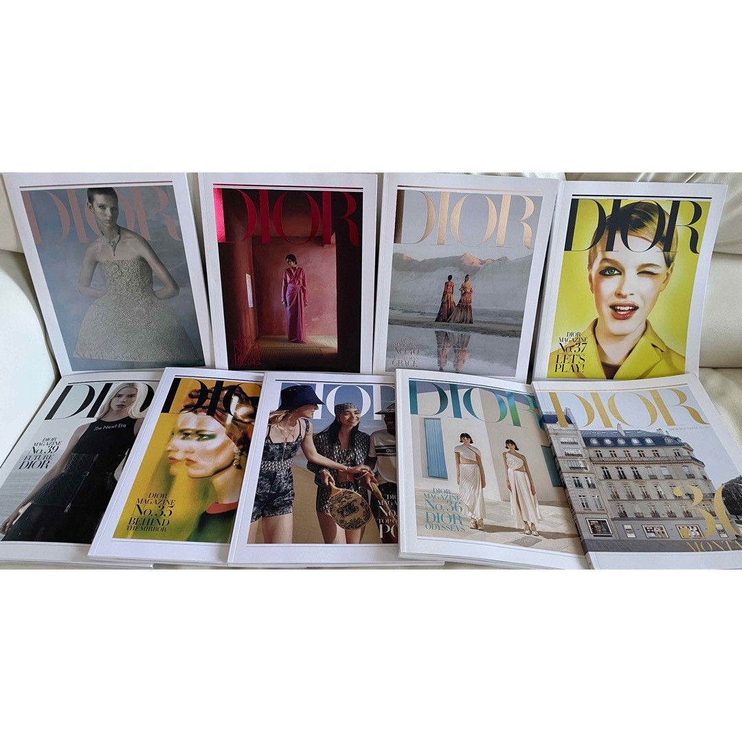 Dior(ディオール)のDior magazine 9冊セット エンタメ/ホビーの雑誌(ファッション)の商品写真