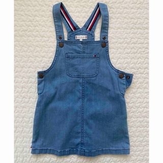 トミーヒルフィガー(TOMMY HILFIGER)の【値下げしました】Tommy Hilfiger ジャンバースカート　サイズ92(ワンピース)