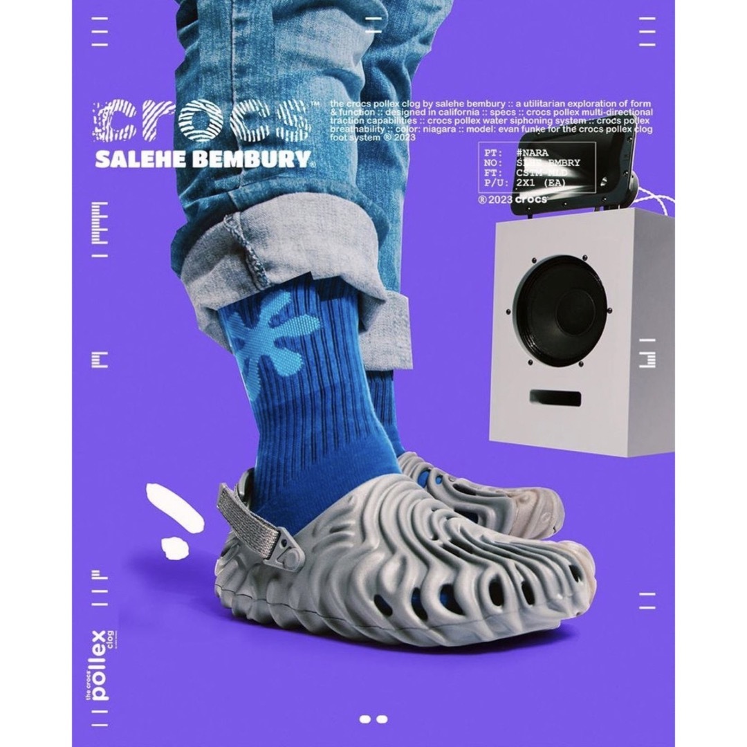 crocs(クロックス)のSalehe Bembury × Crocs Pollex Clog 30CM メンズの靴/シューズ(サンダル)の商品写真