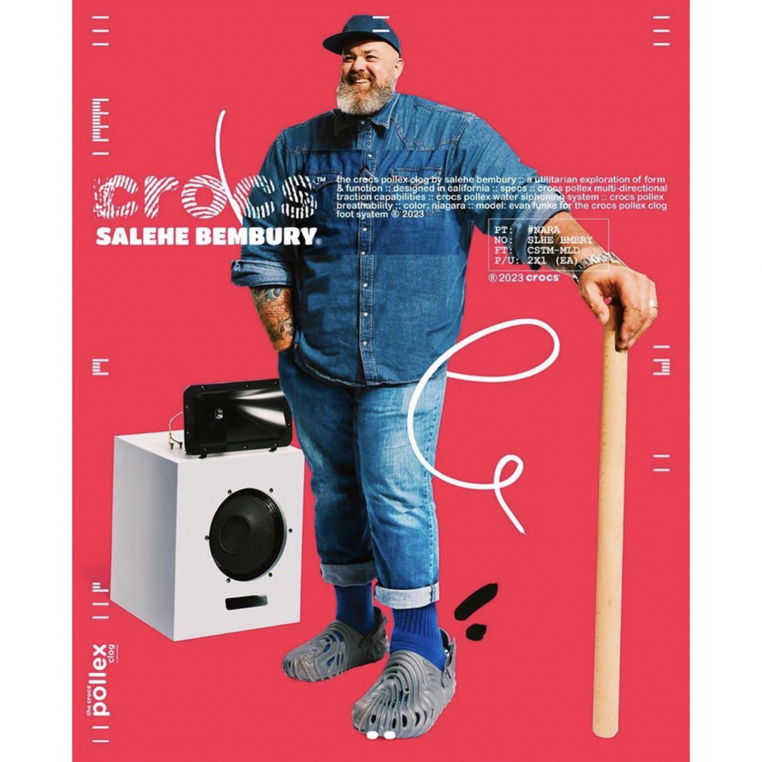 crocs(クロックス)のSalehe Bembury × Crocs Pollex Clog 30CM メンズの靴/シューズ(サンダル)の商品写真