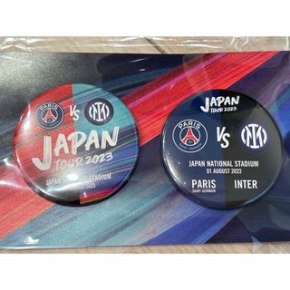 パリサンジェルマン(Paris Saint-Germain)のパリサンジェルマンvsインテル　ピンバッジ２個セット(記念品/関連グッズ)