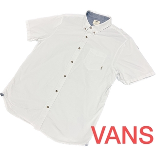 ヴァンズ(VANS)のVANS(バンズ) 半袖白シャツ Mサイズ(シャツ)