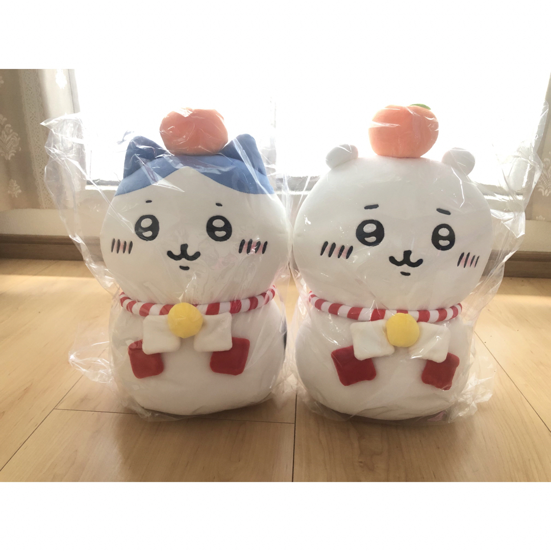 郵便局【新品】郵便局 限定！ BIG ちいかわ ハチワレ おもちもちもち ぬいぐるみ