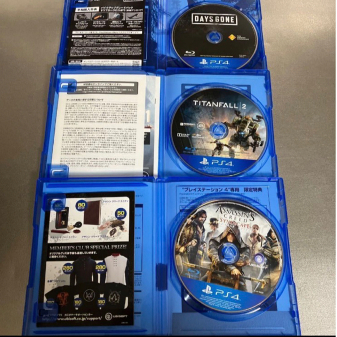 PlayStation4(プレイステーション4)のPS4 500GB+ nasne 500GB + PS4ソフトSET エンタメ/ホビーのゲームソフト/ゲーム機本体(家庭用ゲーム機本体)の商品写真