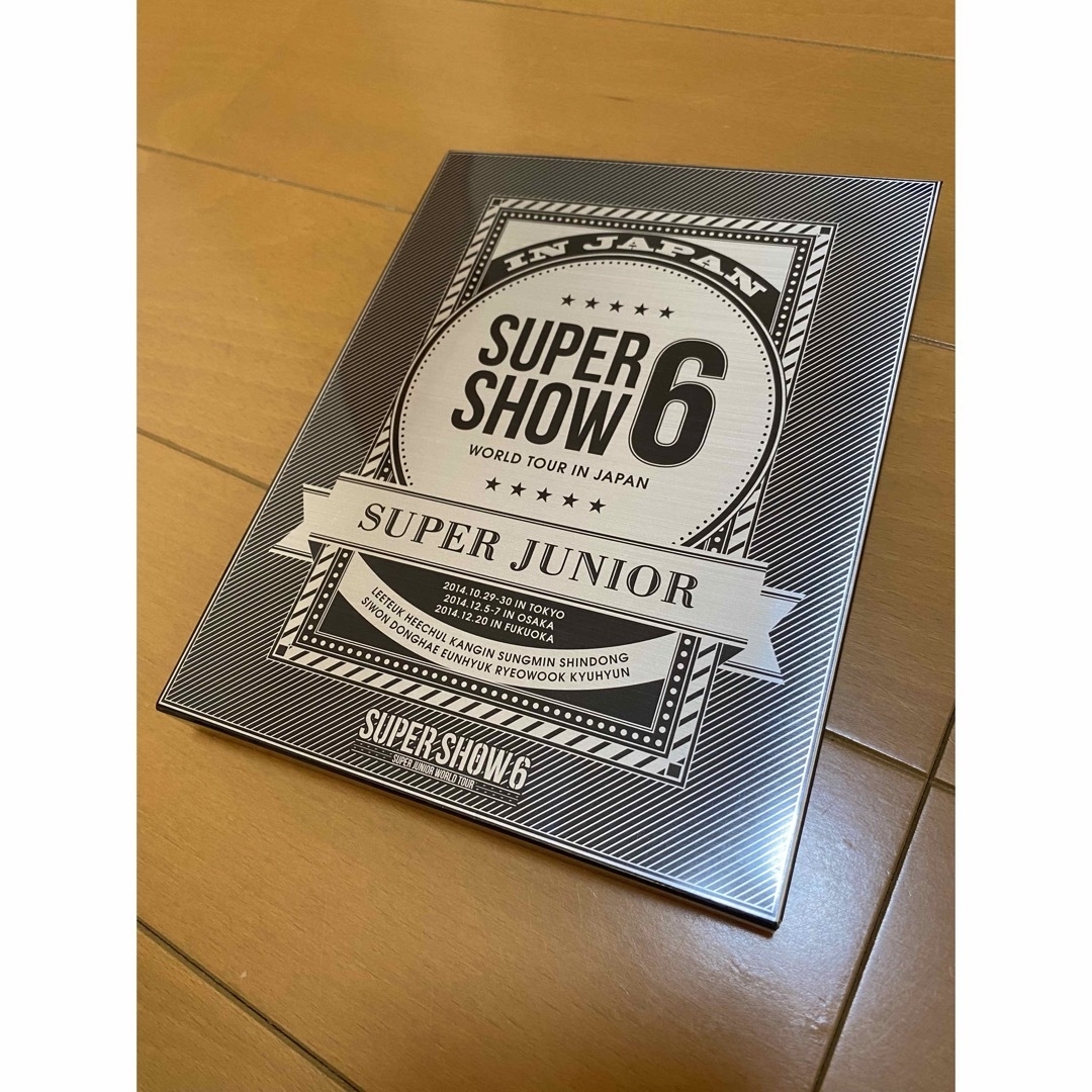 SUPER JUNIOR スパショ1-6 DVD Blu-ray 初回限定盤