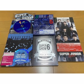 スーパージュニア(SUPER JUNIOR)のスーパージュニア 初回盤 DVD Blu-ray CD 直筆メッセージ(アイドル)