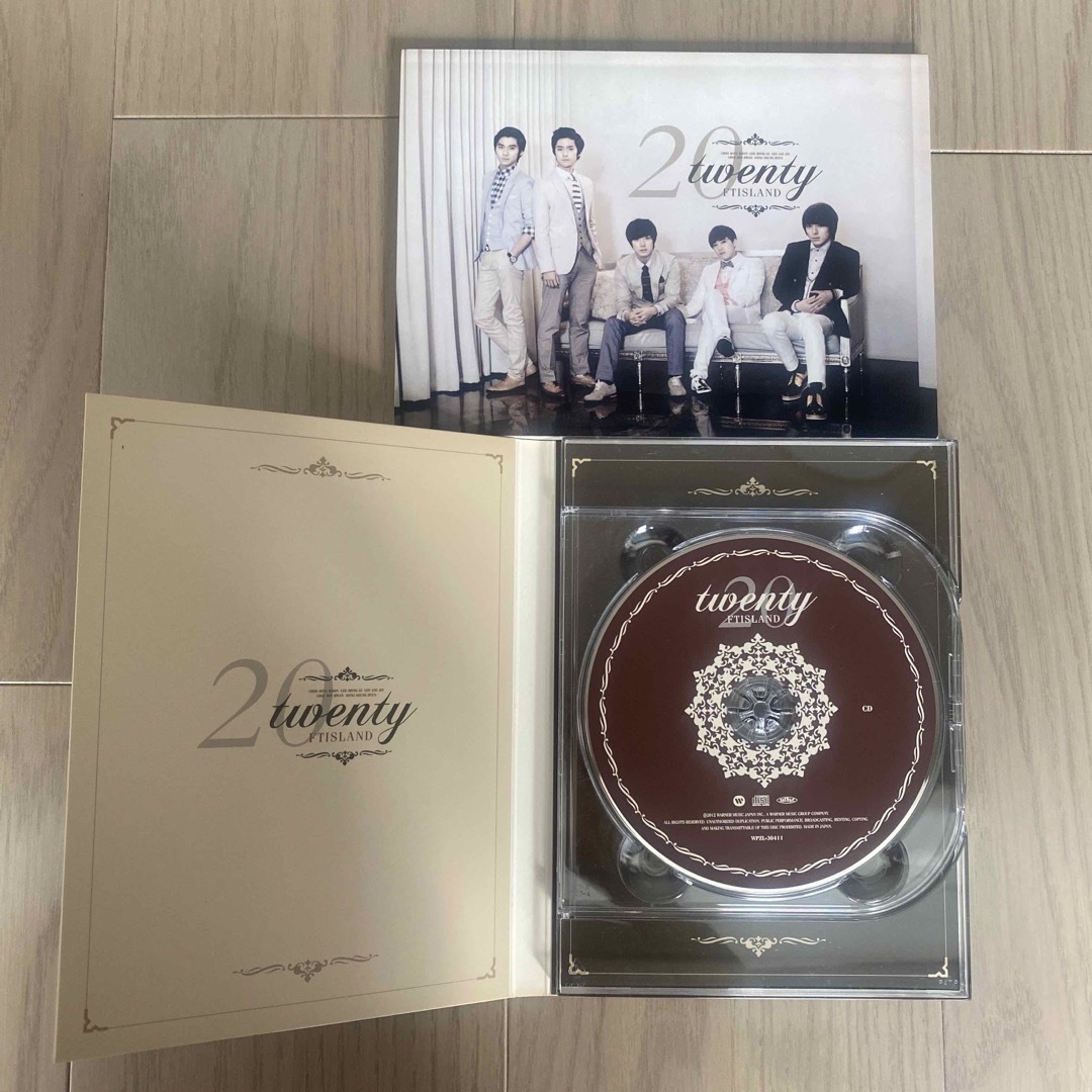 FTISLAND(エフティーアイランド)のftisland アルバム 20twenty エンタメ/ホビーのCD(K-POP/アジア)の商品写真