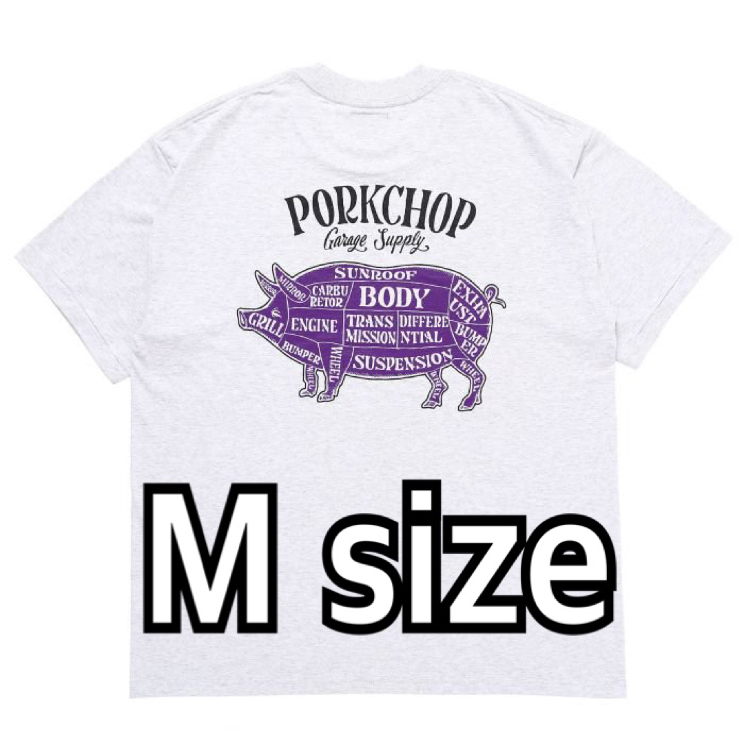 ポークチョップ　Tシャツ/PORKCHOP GRAY Mサイズ