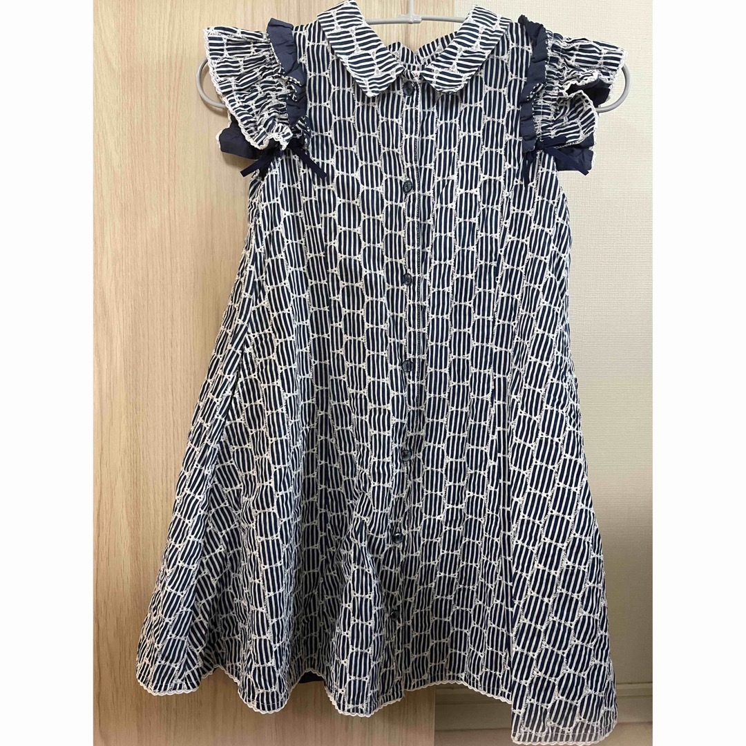 mezzo piano(メゾピアノ)のメゾピアノ　130 ワンピース キッズ/ベビー/マタニティのキッズ服女の子用(90cm~)(ワンピース)の商品写真