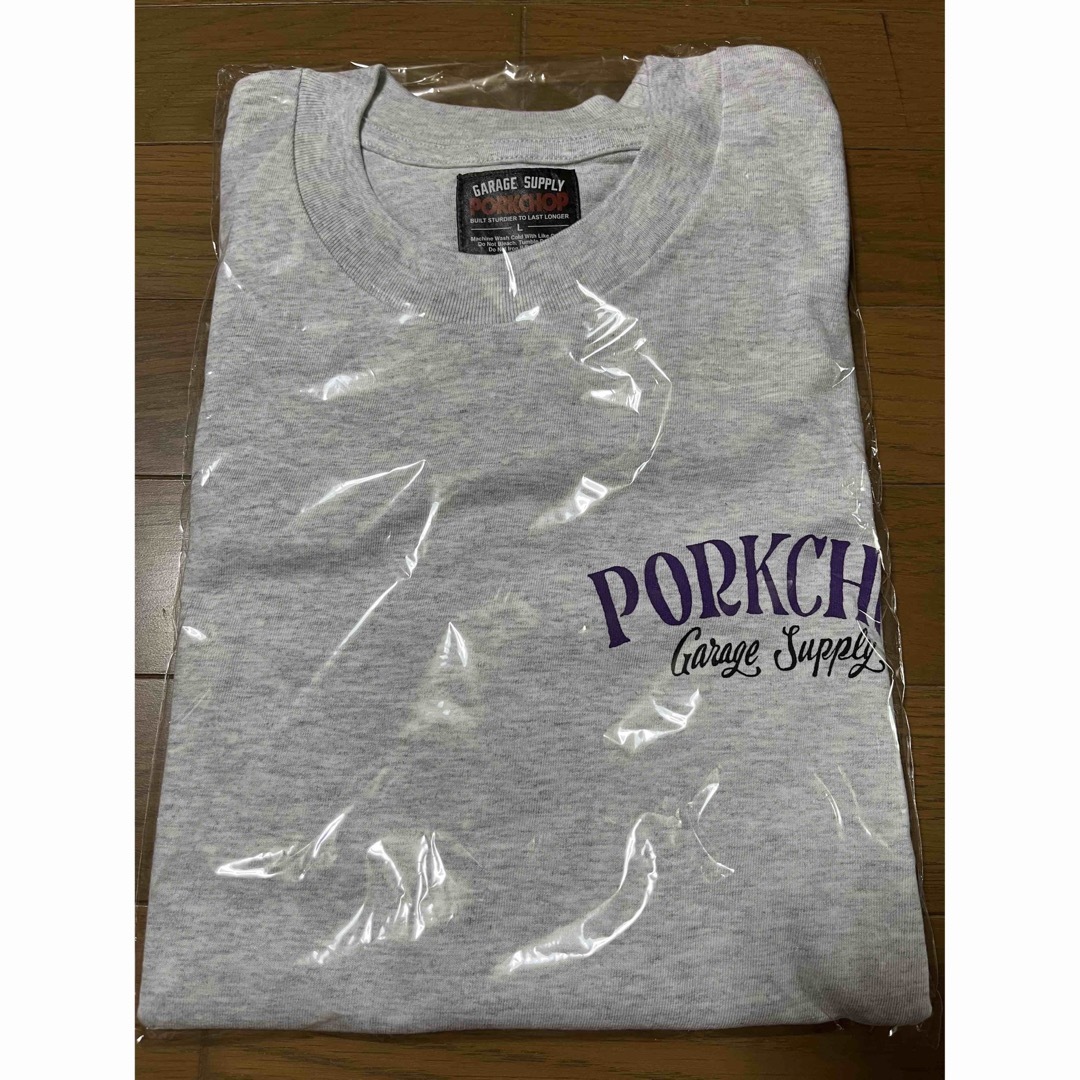 Lサイズ/ポークチョップ　Tシャツ PORKCHOP GRAY