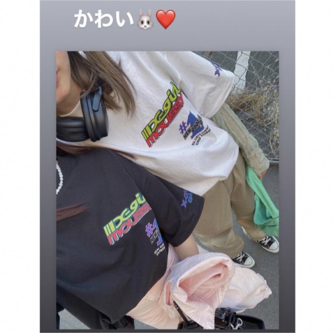 新品タグ付き★MOUSSY×X-girl★XG XGMSSY TEAM Tシャツ