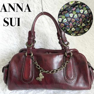 ANNA SUI - 『ANNA SUI』本革 レザー トート ハンドバッグ 金具