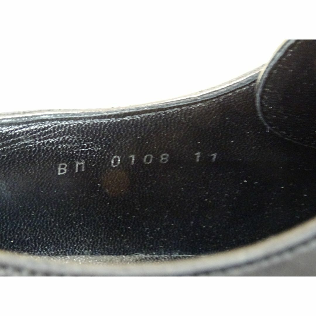 K奈005/ ヴィトン ビジネス 革靴 ブラック 保存袋 箱付 11 サイズ
