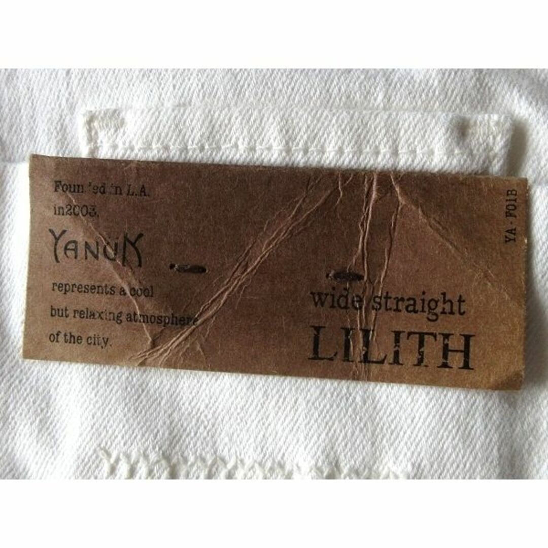 YANUK - 新品タグ付 YANUK 2023SS LILITH ワイドデニムパンツ 25 YANUK - 新品タグ付 YANUK 2023SS LILITH ワイドデニムパンツ 25
