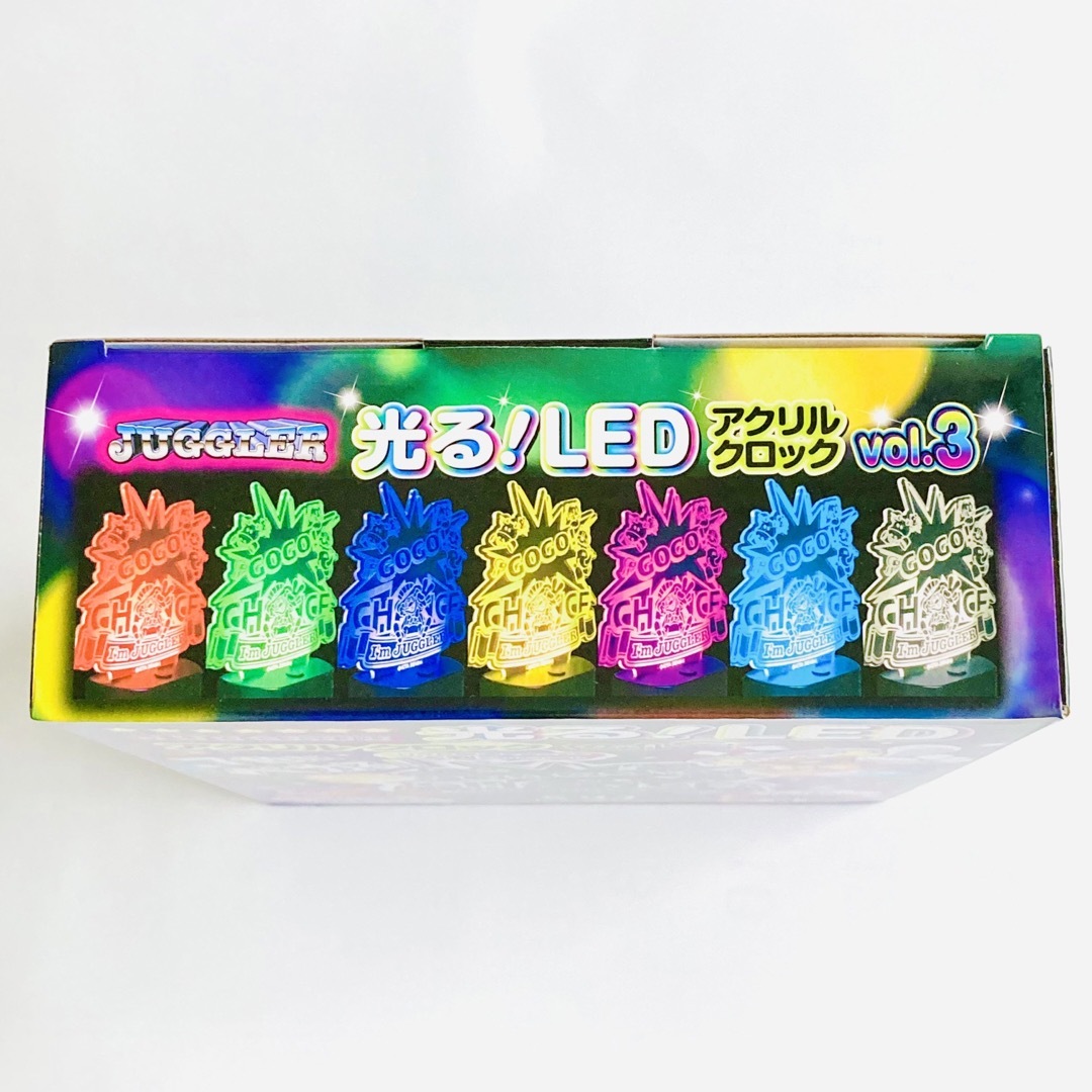 JUGGLERGOGO! LED アクリルクロック ジャグラー 時計の通販 by JUGGLERGOGO! LED アクリルクロック ジャグラー 時計の通販 by
