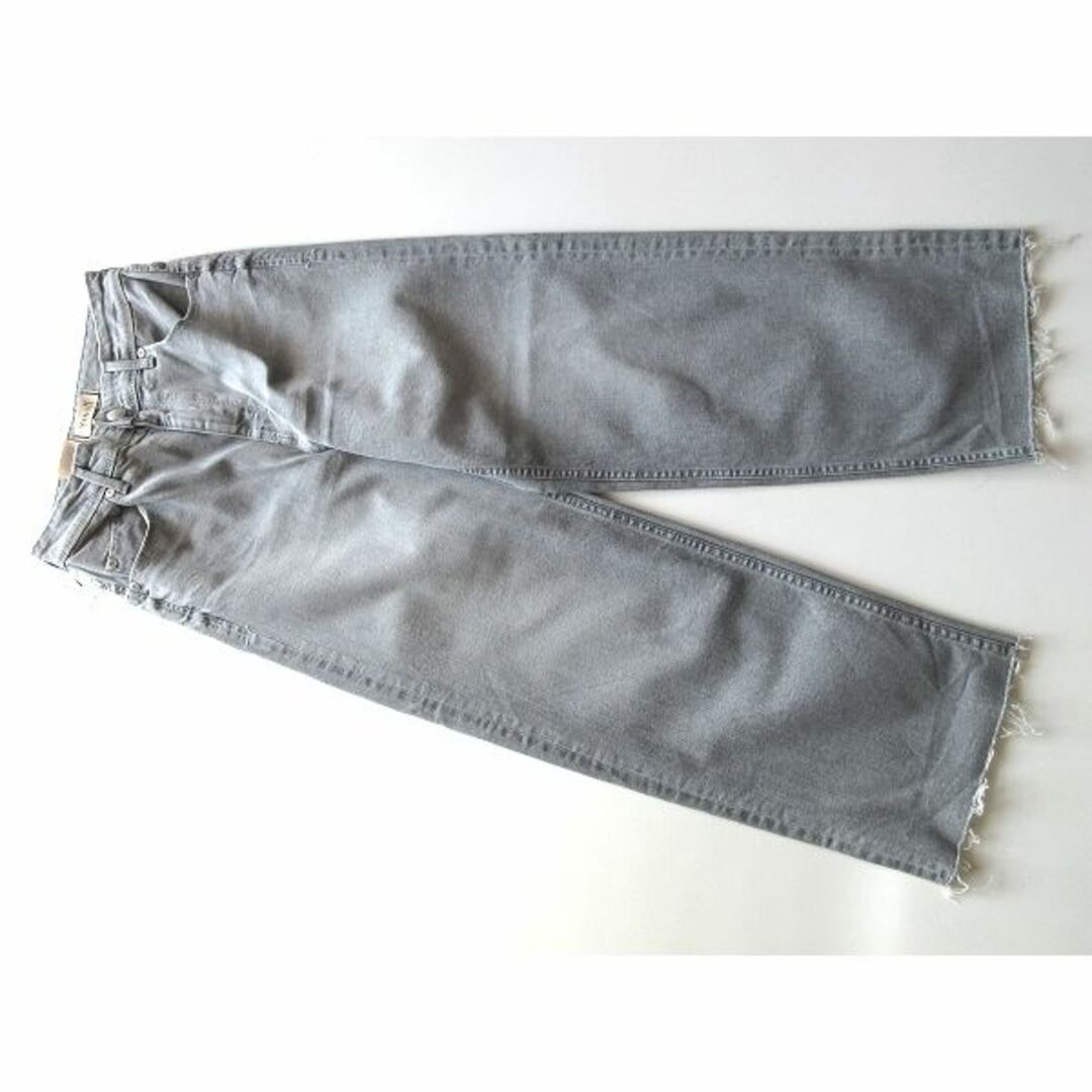 YANUK - 新品タグ付 YANUK LILITH カットオフ ワイドデニムパンツ 23の