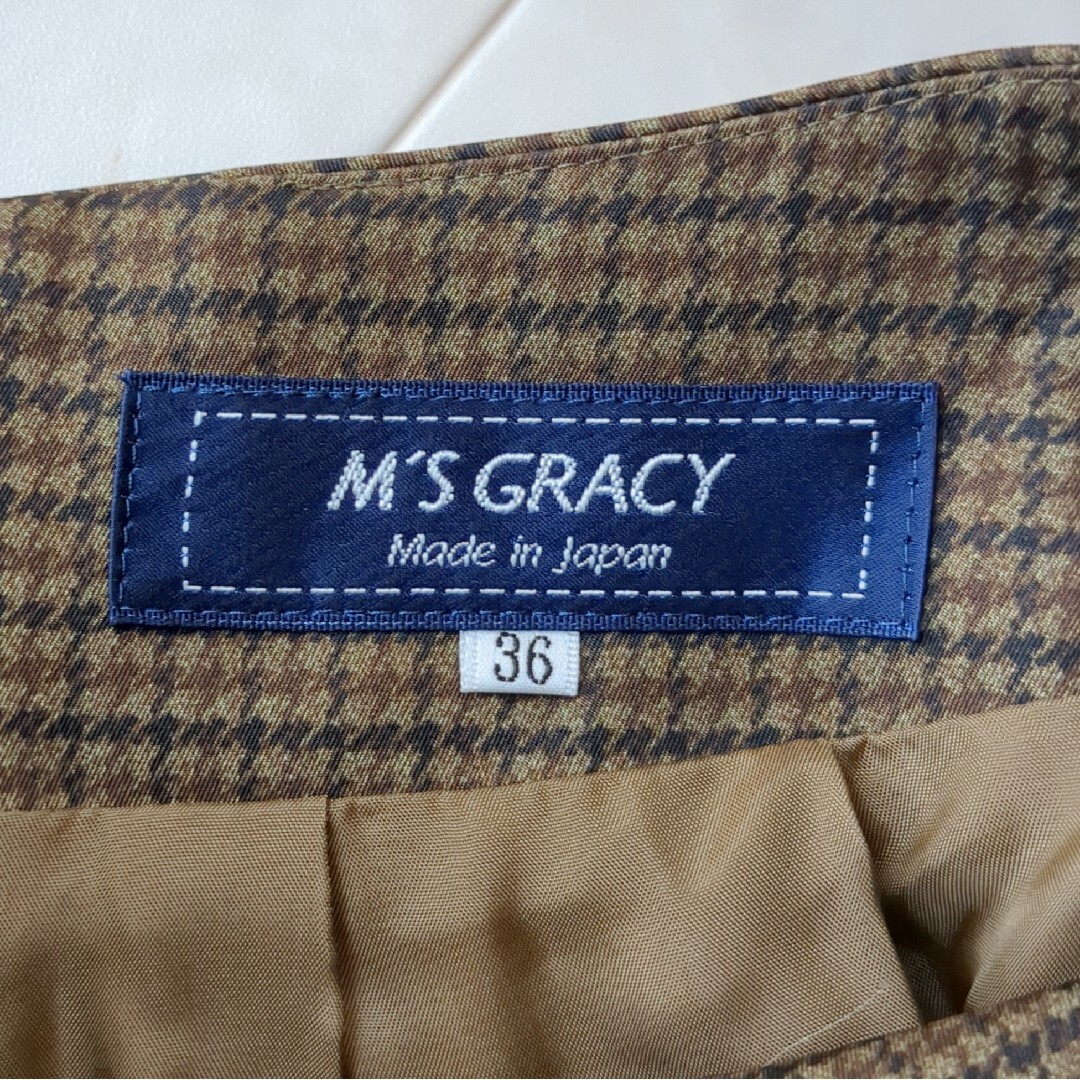 M'S GRACY*WEB掲載*チェックリボンスカート 6
