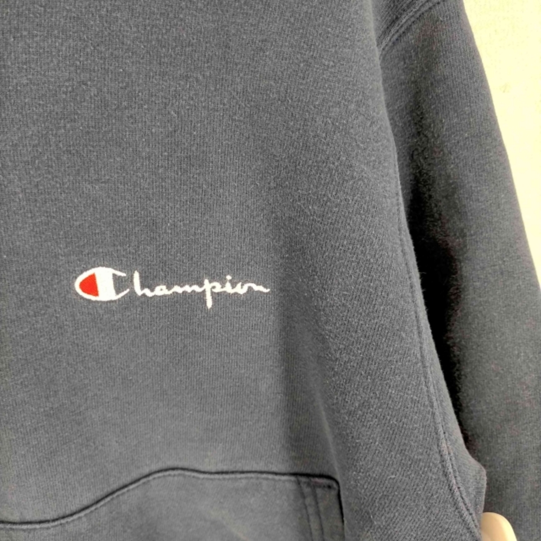 Champion(チャンピオン)のChampion(チャンピオン) 青刺繍タグ 前Vプルオーバー レディース レディースのトップス(パーカー)の商品写真