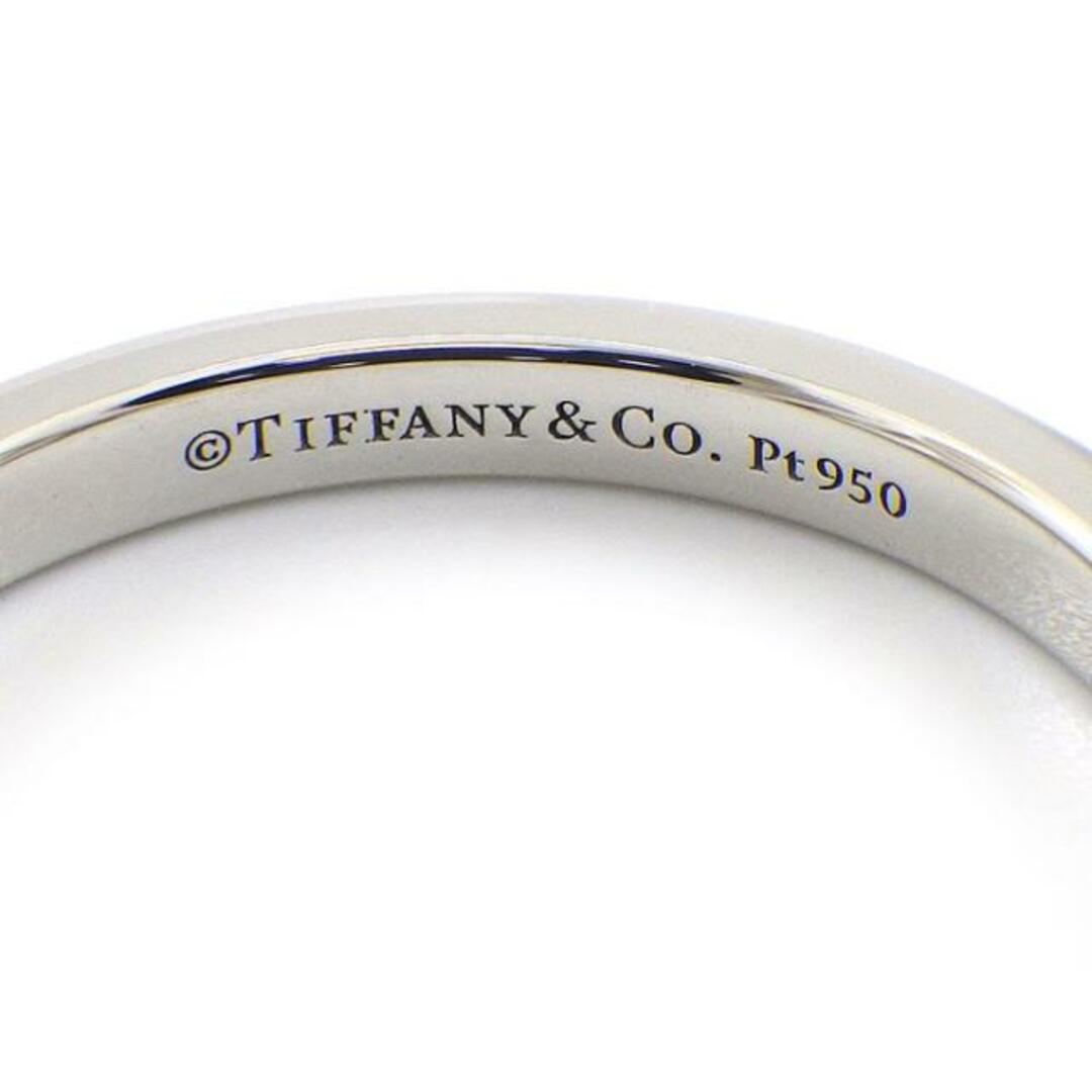 Tiffany & Co.(ティファニー)のティファニー Tiffany & Co. リング フォーエバー クラシック ウェディング バンド 2mm 61000852 3ポイント ダイヤモンド 0.02ct PT950 7.5号 【中古】 レディースのアクセサリー(リング(指輪))の商品写真