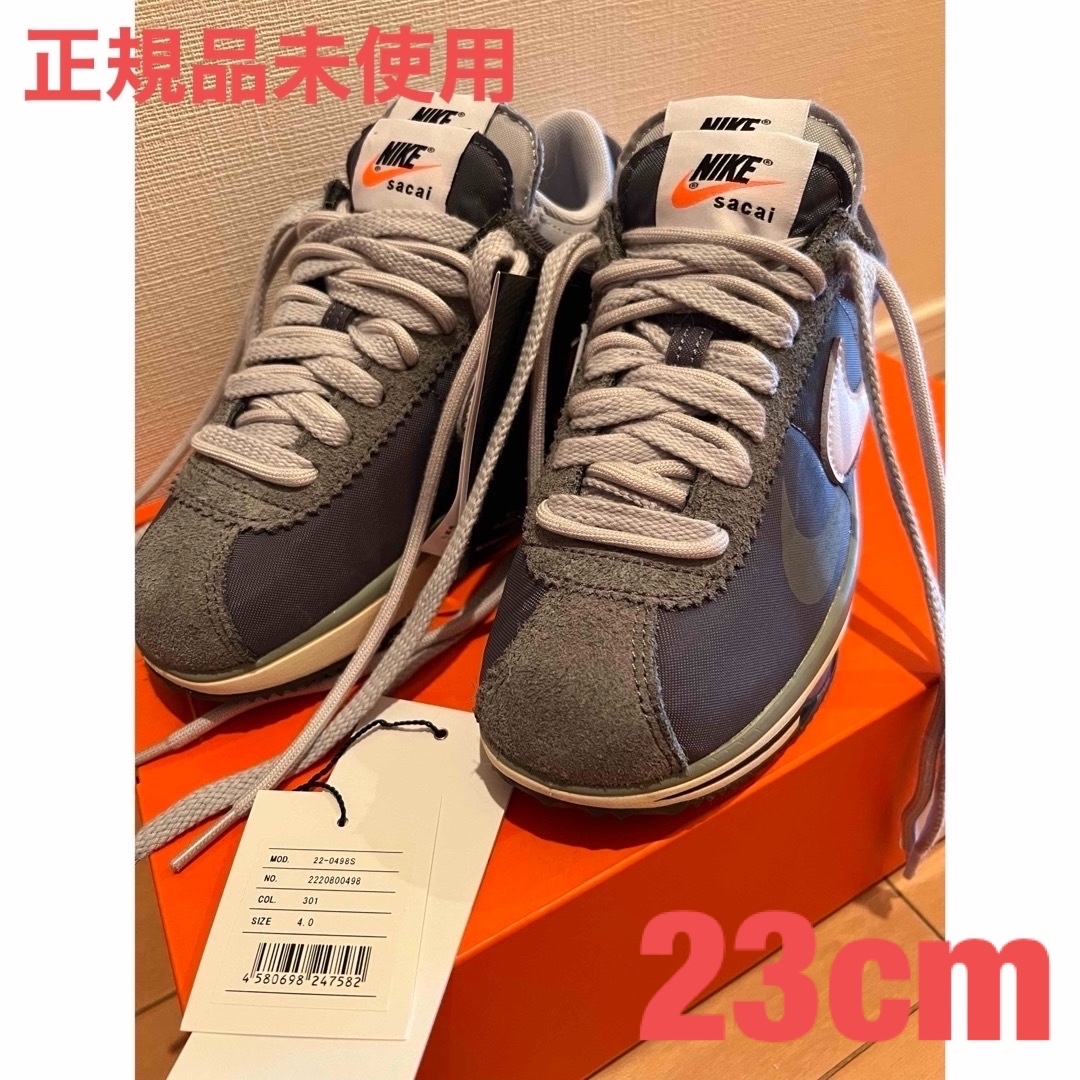 sacai - 【新品未使用タグ付き】NIKEsacai ZOOM CORTEZ希少23cmの通販