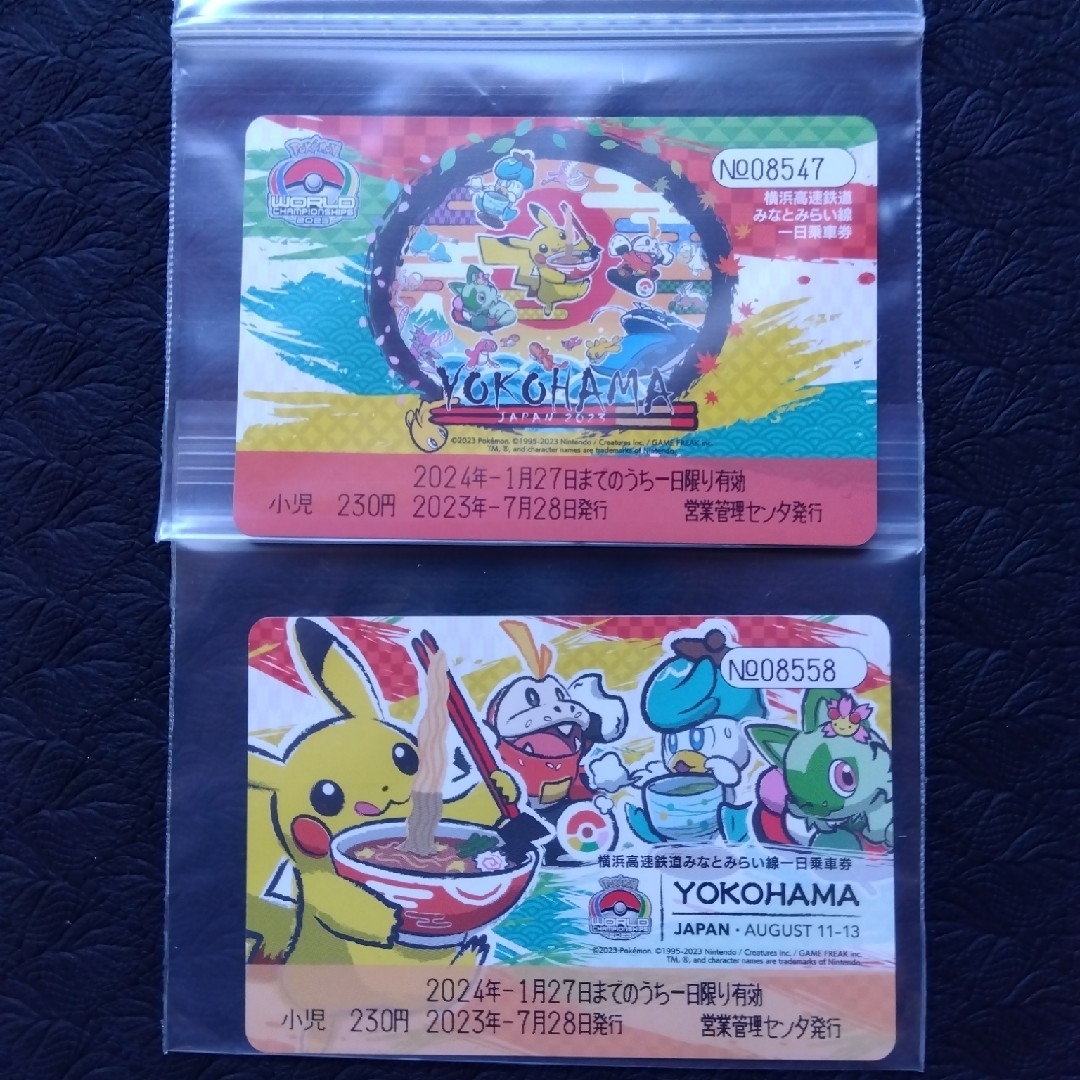 ポケモンワールドチャンピオンシップス2023 みなとみらい線一日