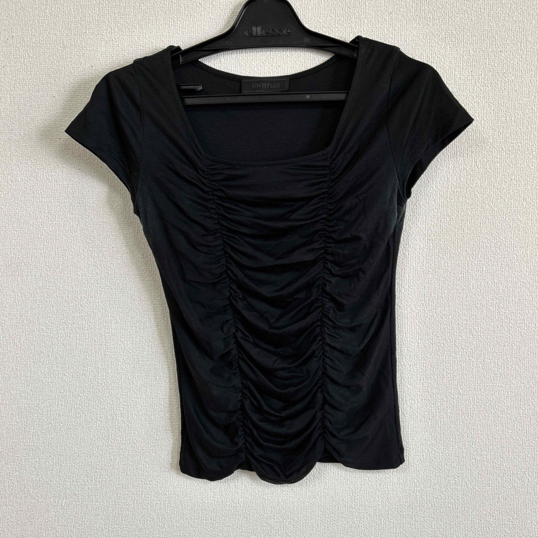 UNTITLED(アンタイトル)のUNTITLED ブラック メンズのトップス(Tシャツ/カットソー(半袖/袖なし))の商品写真