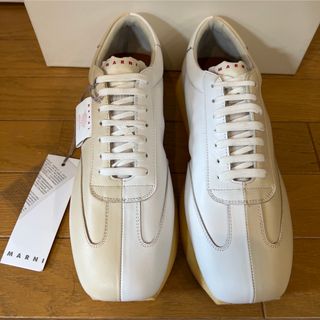 Marni - MARNI マルニ コットンキャンバス ハイカットスニーカー