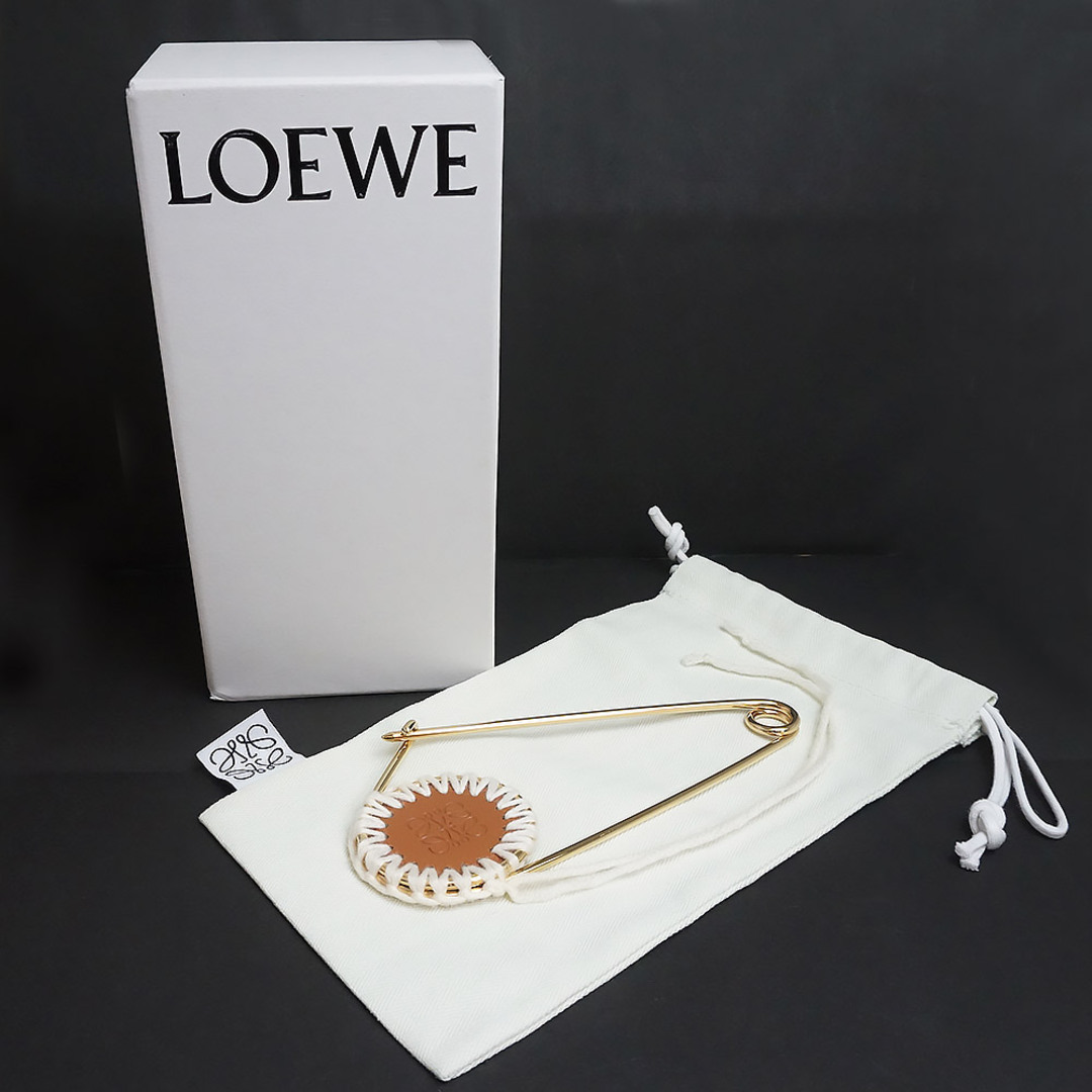 レア品　ロエベ　LOEWE アナグラム　シルバー