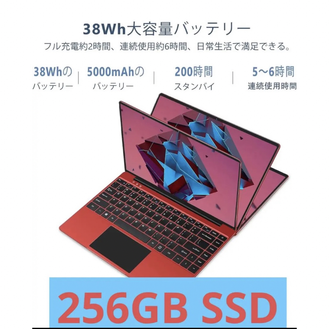 ノートパソコン 14インチ (Windows10 256GB DDR4 SSD editorial.unju