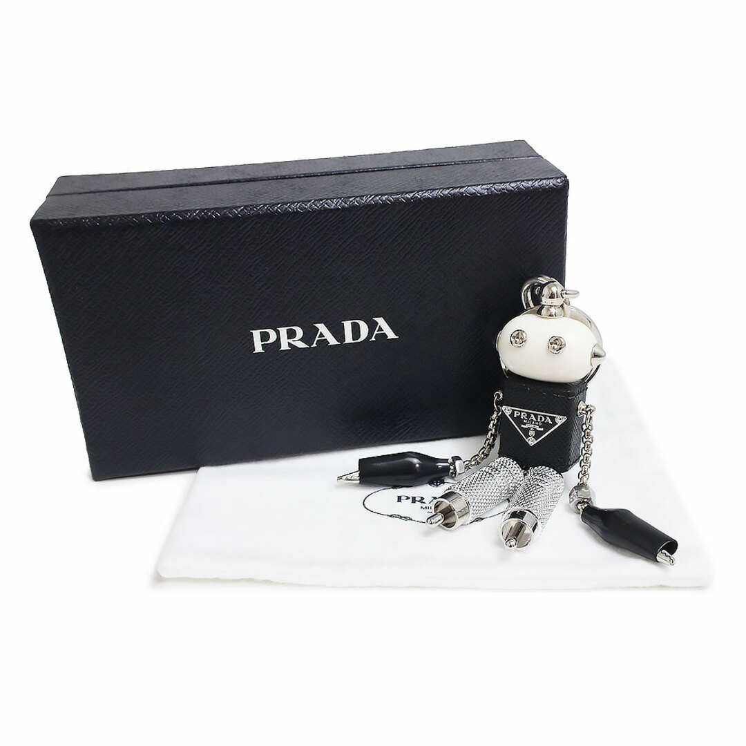 PRADA プラダ トリックロボット チャーム キーホルダー キーリング 箱