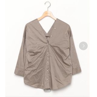 ラウンジドレス(Loungedress)の【Loungedress】パール2WAYボタンブラウス(シャツ/ブラウス(長袖/七分))