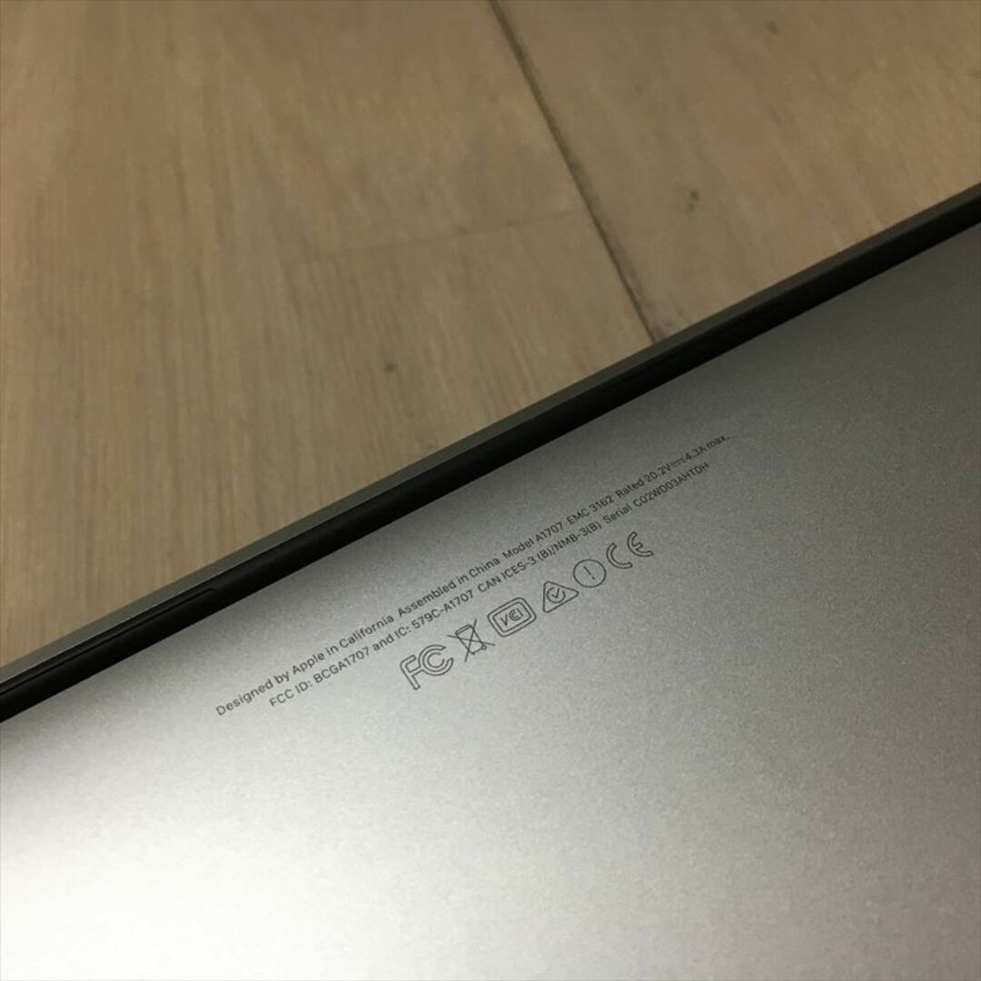 10日まで! 113) Apple MacBook Pro 15インチ 2017