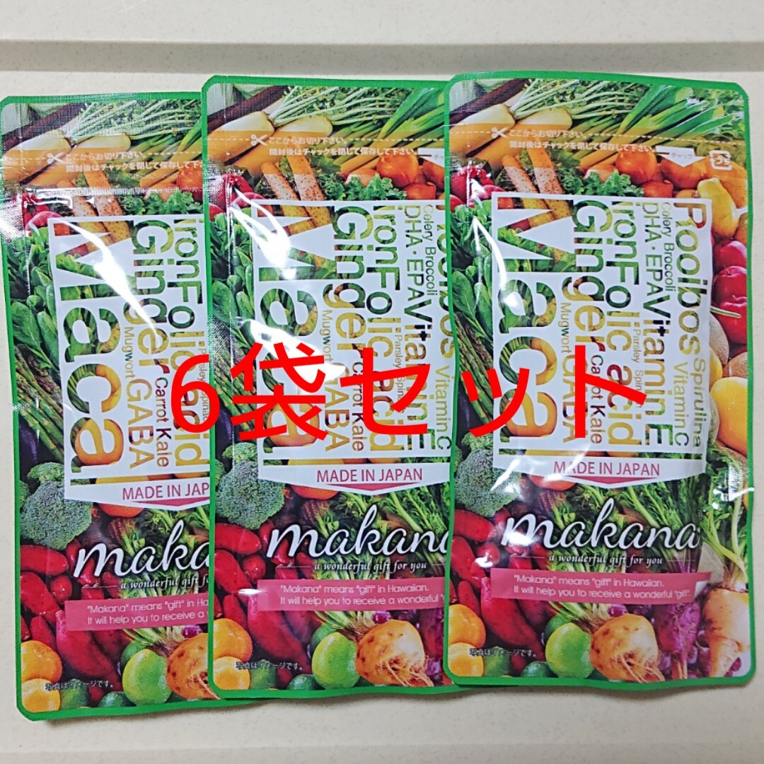 マカナ 6袋セット 食品/飲料/酒の健康食品(その他)の商品写真